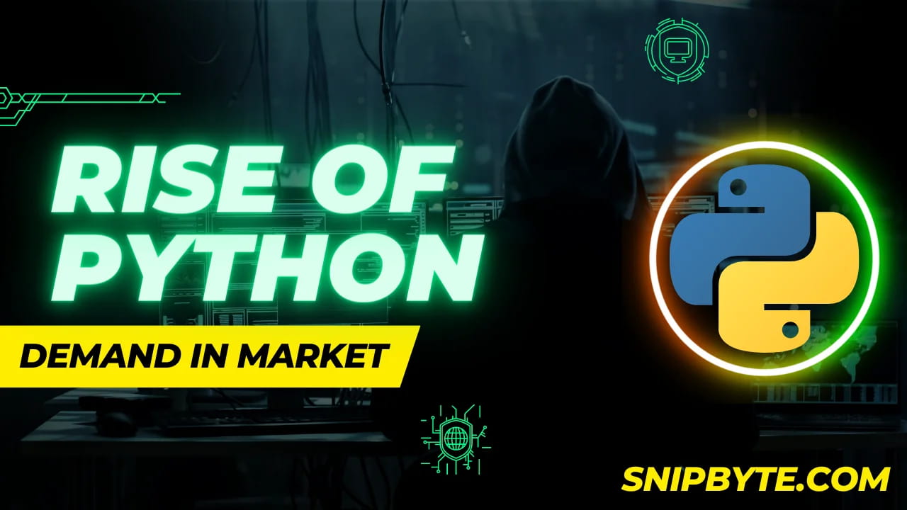 The Rise of Pyhton, The Damand of Python in Market.