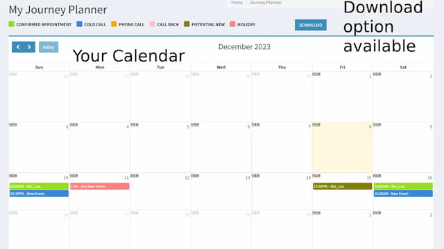 Elevate Your Planning Game: Unveiling a PHP Laravel-Infused Customizable Calendar