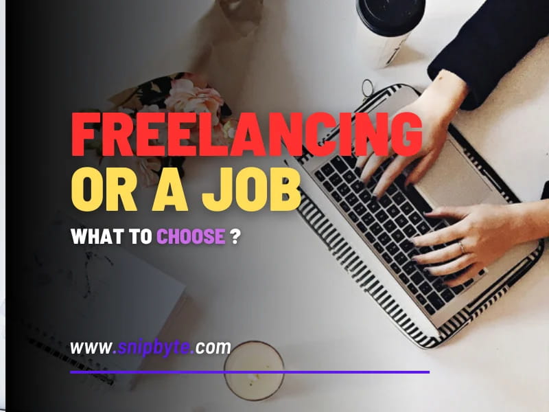 Freelancing vs Traditional jobs : Which path is Right for you ?